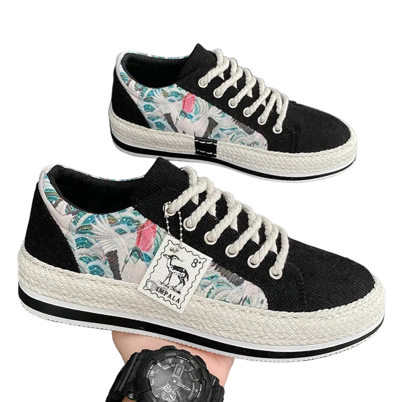 Baskets Pour Hommes Style Aztèque Confortables 3