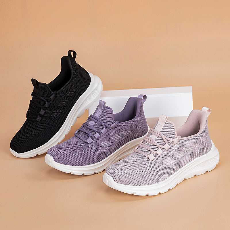 Baskets de course pour femmes en maille respirante 4