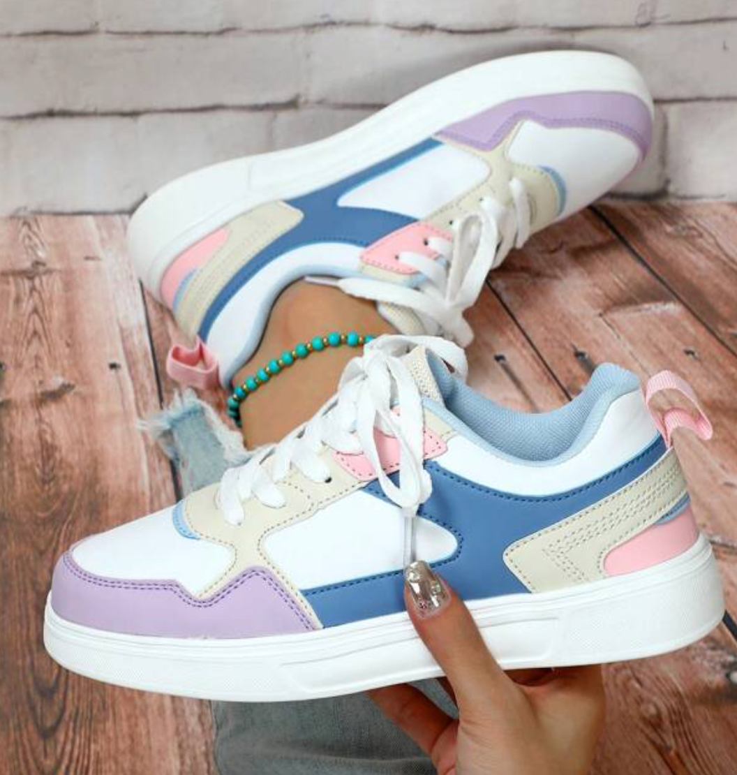 Baskets pour femmes Tendance Motif Léopard 11