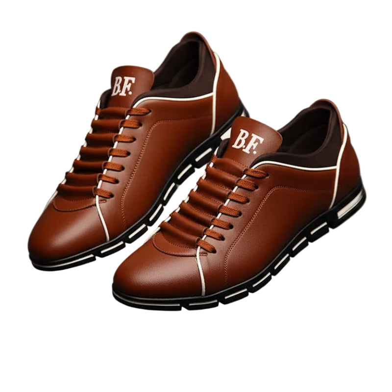 Baskets pour hommes en cuir Fusion 0