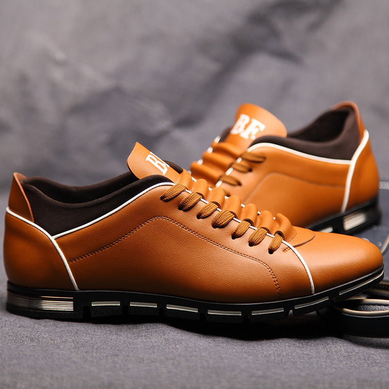 Baskets pour hommes en cuir Fusion 1