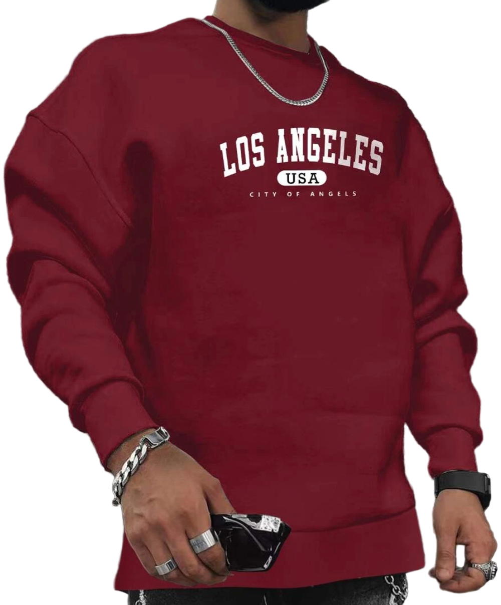 Pull Confortable pour Homme Style Moderne en Coton-1