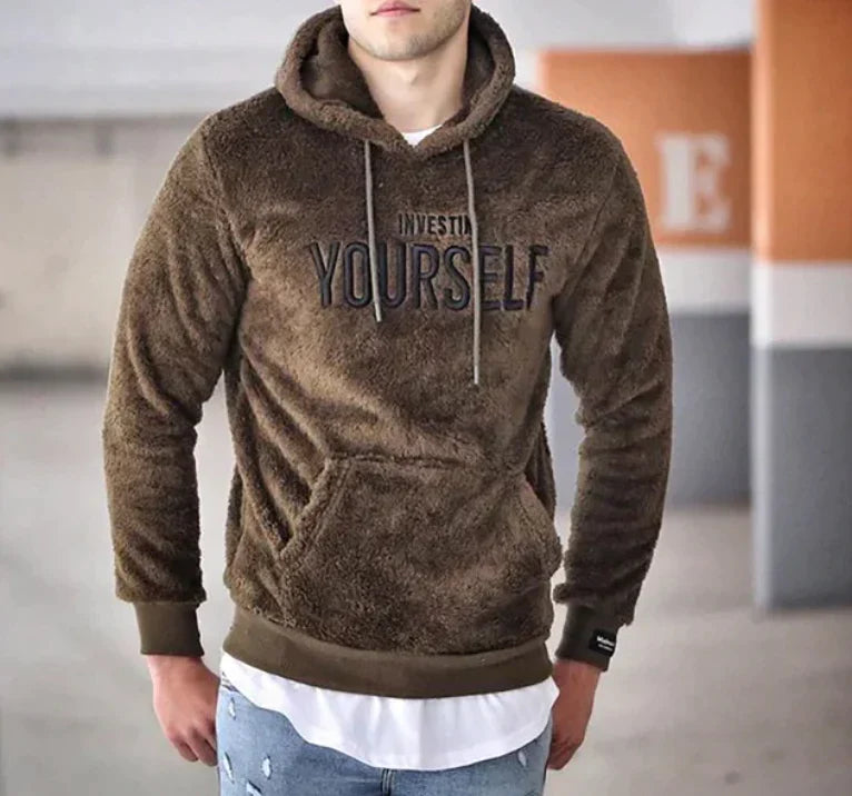 Variant image for Sweat à Capuche Homme Décontracté en Coton Doux-31