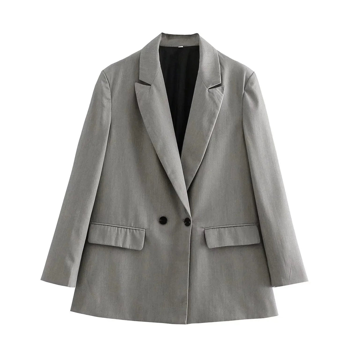 Blazer Femme Ajusté Double Boutonnage 4