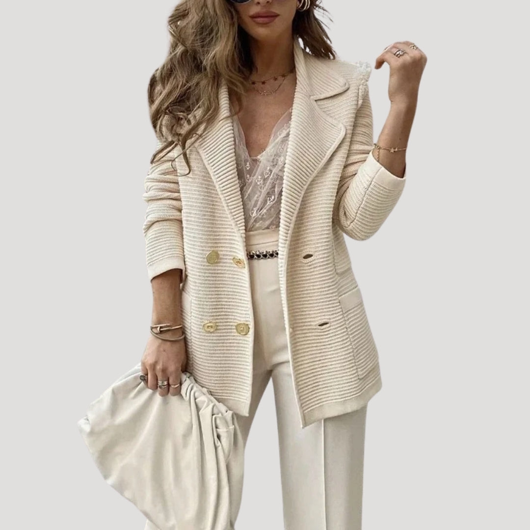Blazer Femme Chic à Double Snap 2