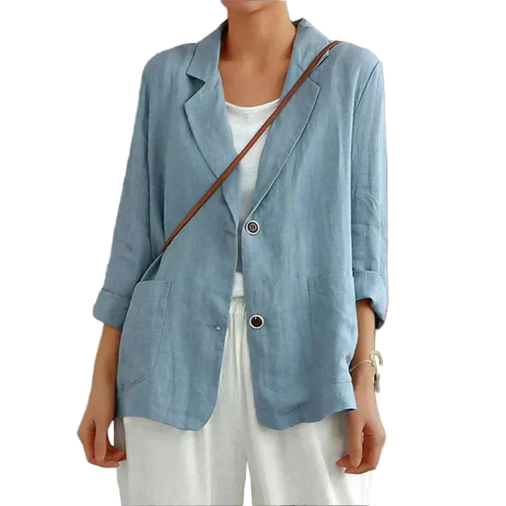 Blazer Femme Décontracté Chic pour un Confort Optimal 1