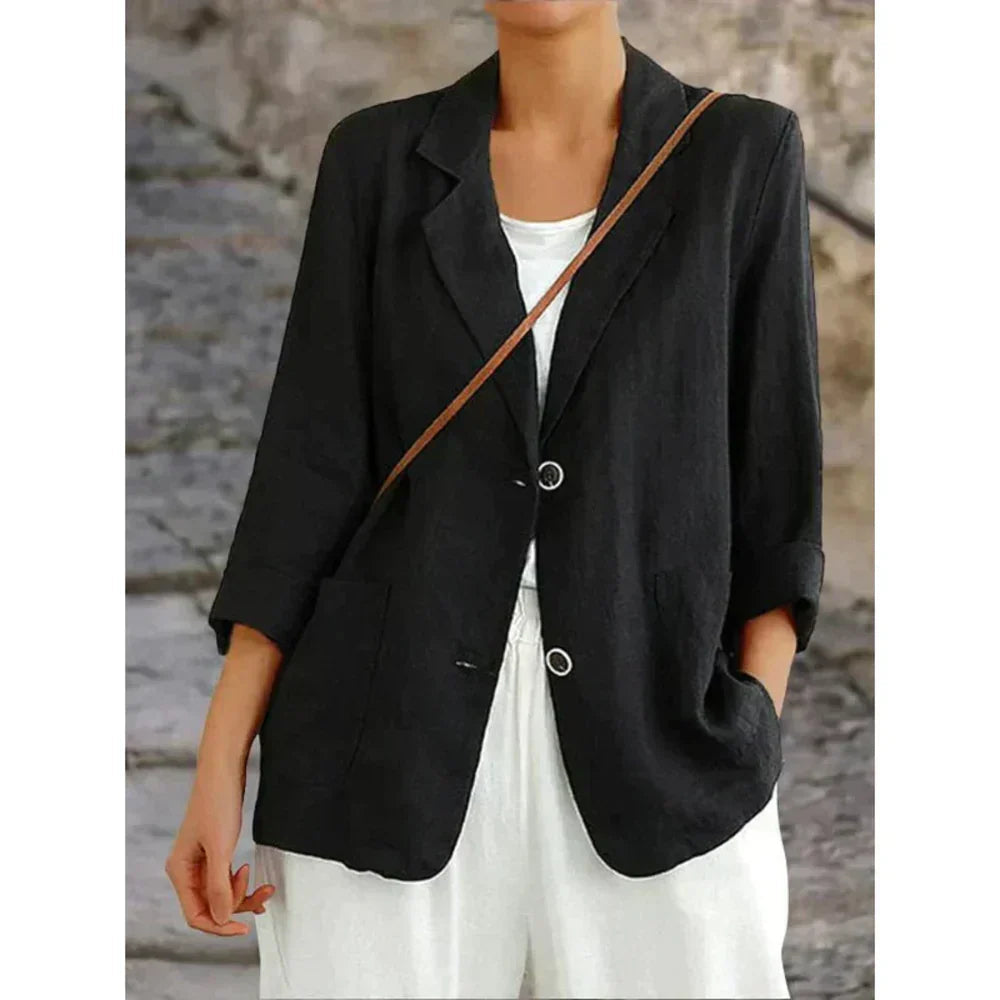 Blazer Femme Décontracté Chic pour un Confort Optimal 3