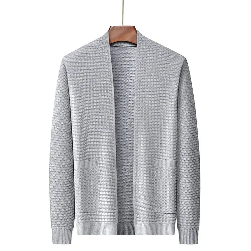 Blazer Homme Classique Style Jacquard Décontracté 10