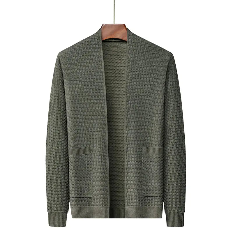 Blazer Homme Classique Style Jacquard Décontracté 8