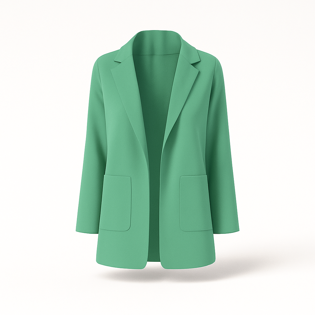 Blazer Long Femme Automnal Chic 14