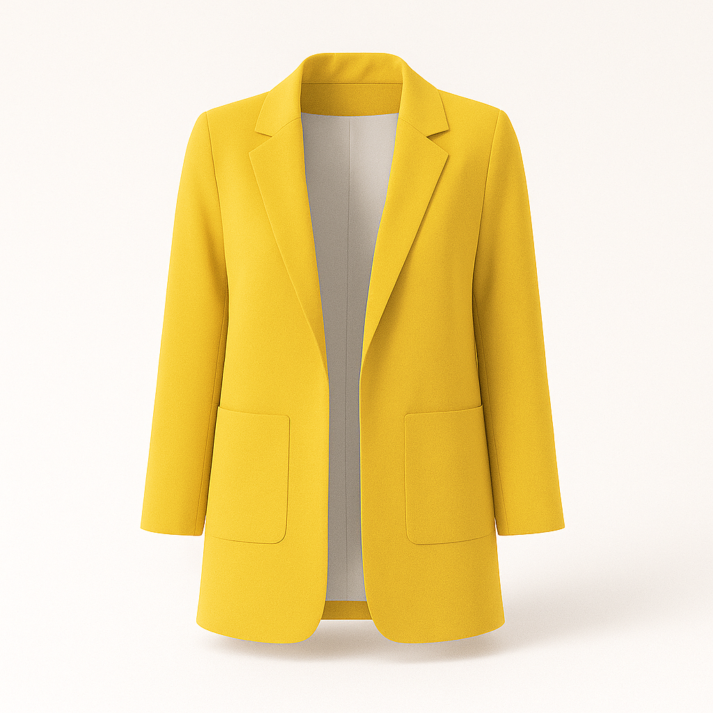Blazer Long Femme Automnal Chic 1