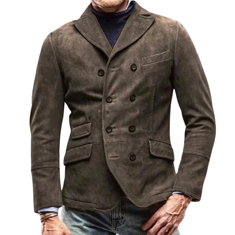 Blazer Vintage pour Homme Style Classique 0