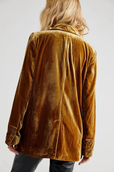 Blazer pour Femme Chic à Manches Longues 2