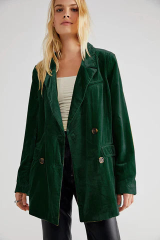 Blazer pour Femme Chic à Manches Longues 4