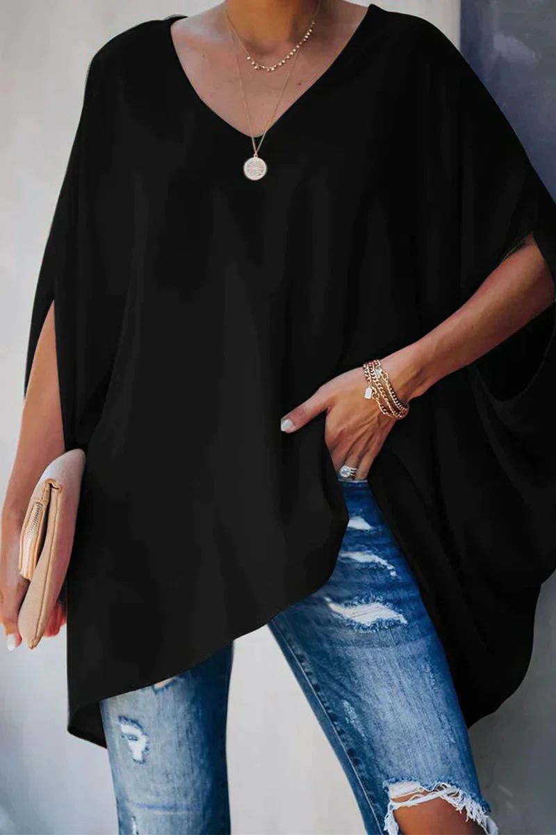 Blouse Ample Printanière Chic 1