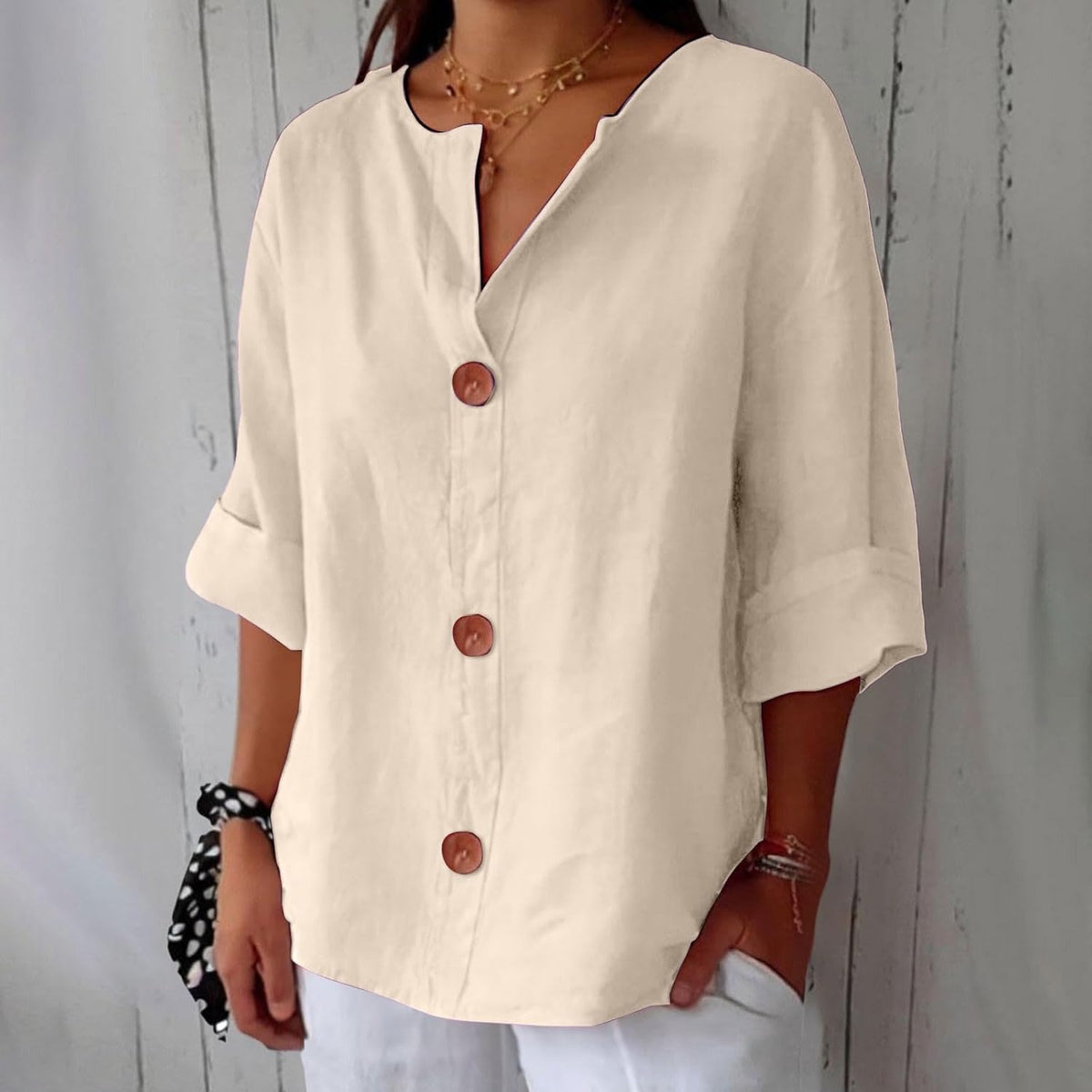 Blouse Décontractée Femme Printemps Été 0