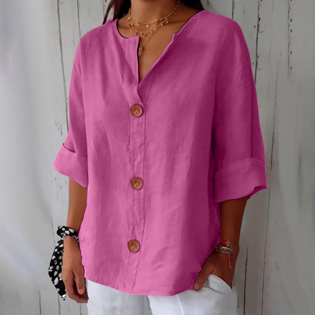 Blouse Décontractée Femme Printemps Été 11