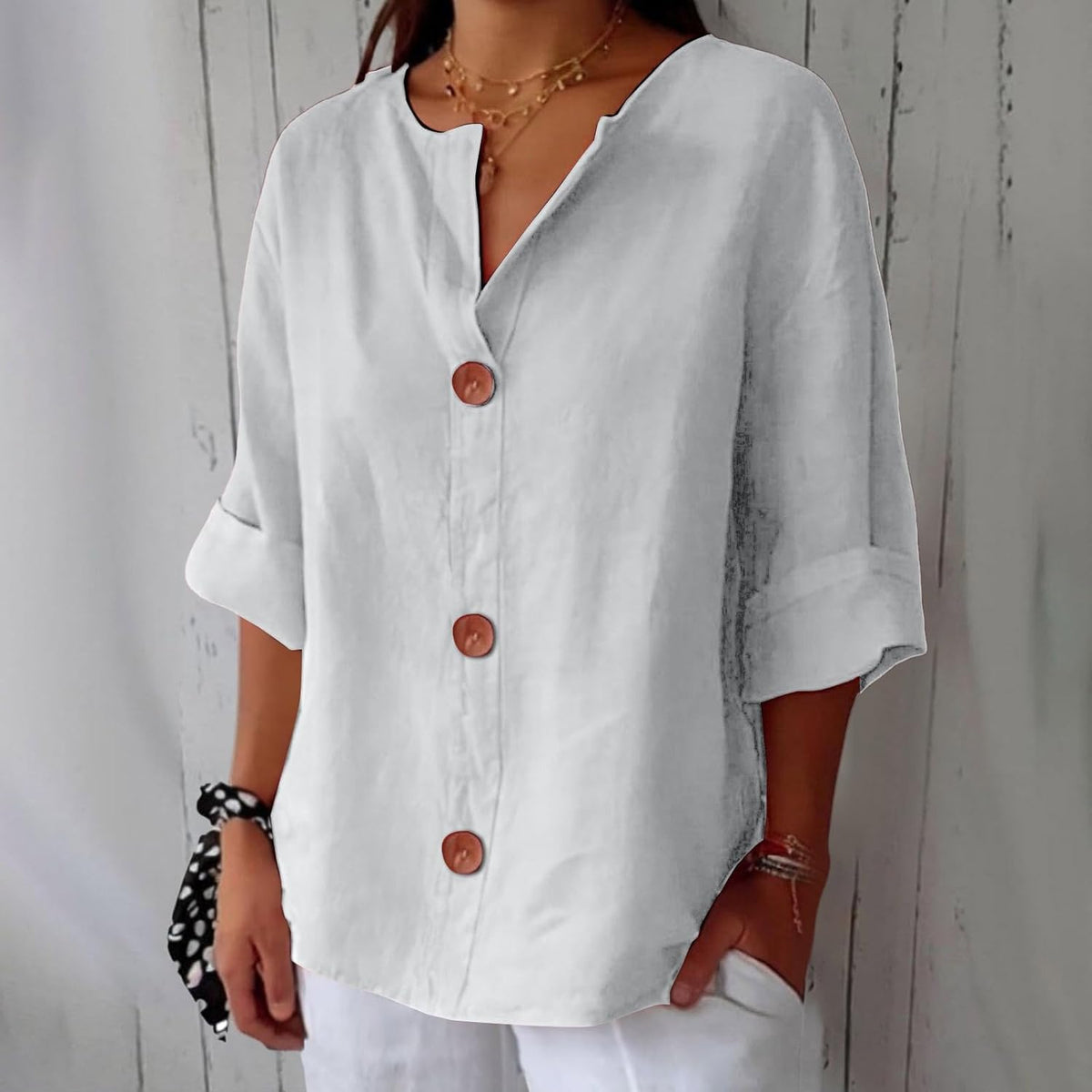Blouse Décontractée Femme Printemps Été 6