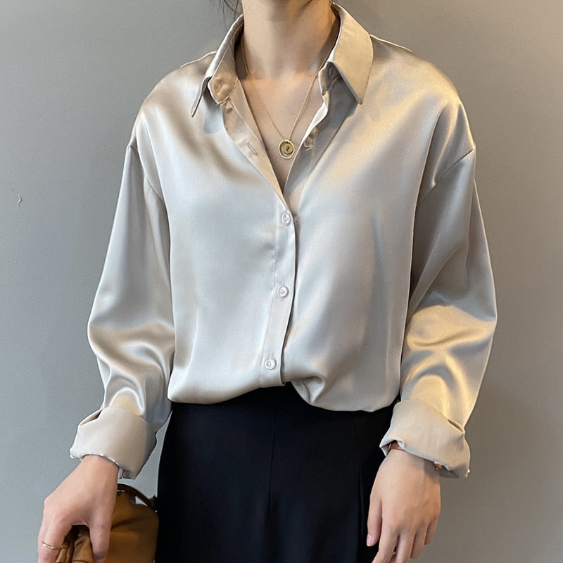 Blouse Décontractée à Coupe Droite pour Femmes 2