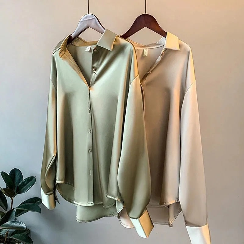 Blouse Décontractée à Coupe Droite pour Femmes 3