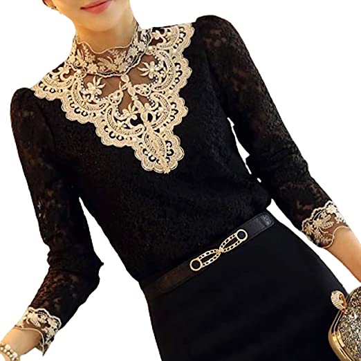 Blouse Femme Brodée Chic 2