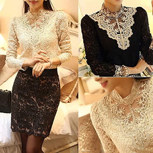 Blouse Femme Brodée Chic 3