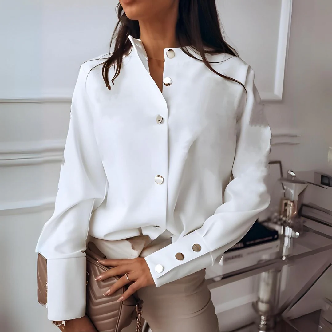 Blouse Femme Chemisier Classique 0