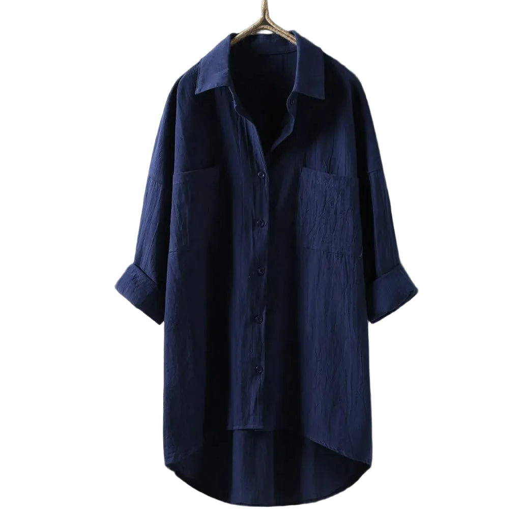Blouse Femme à Manches Longues Décontractée 5