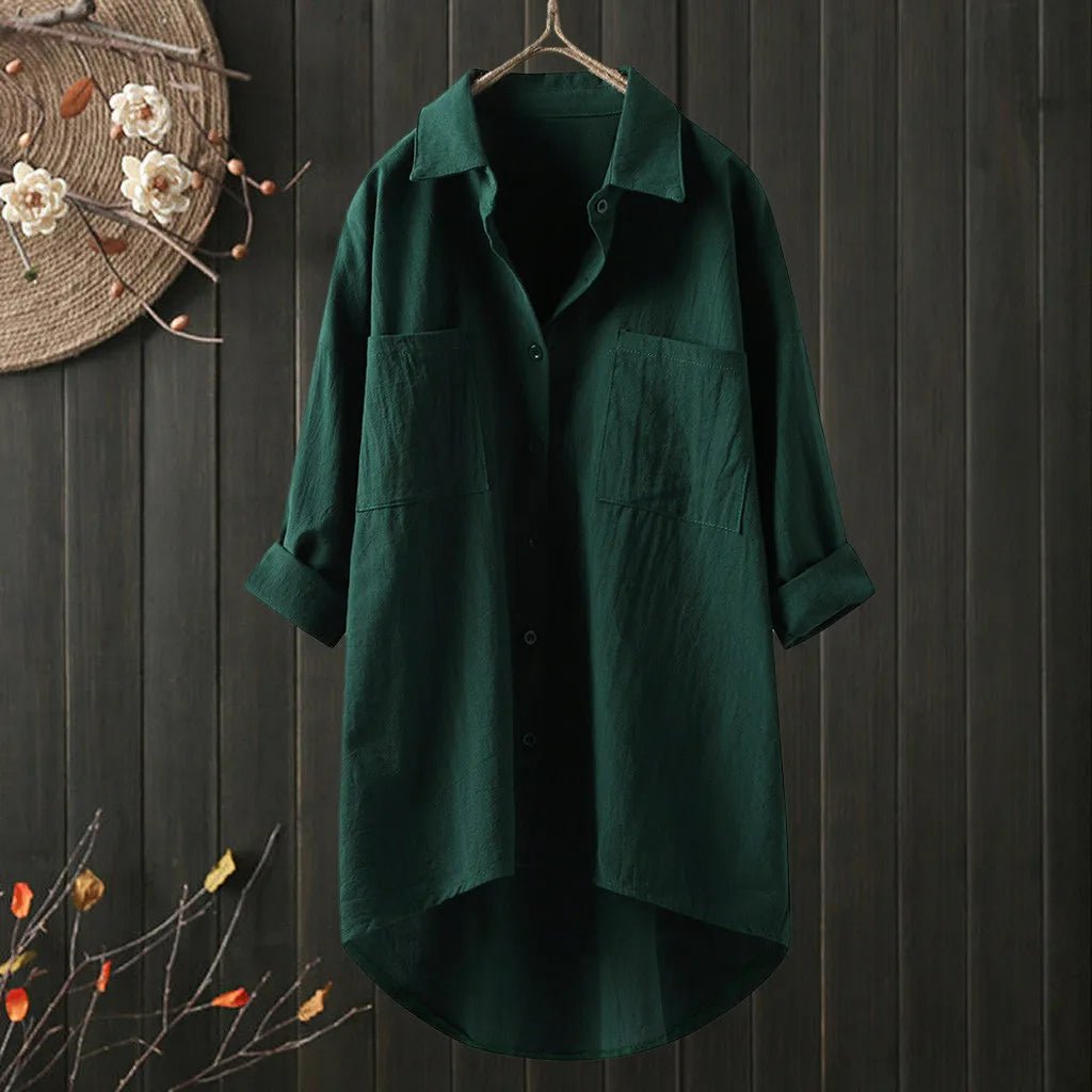Blouse Femme à Manches Longues Décontractée 9