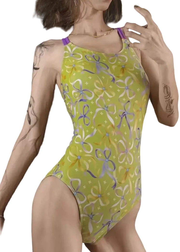 Body de Maillot de Bain Femme Imprimé 0