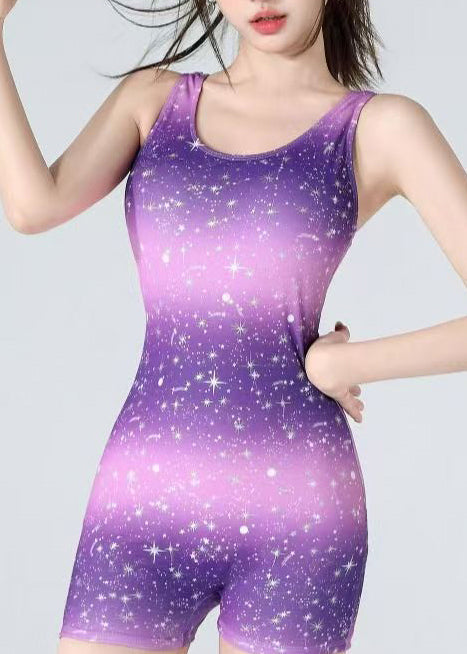 Body de Maillot de Bain Femme Imprimé Étoiles 3