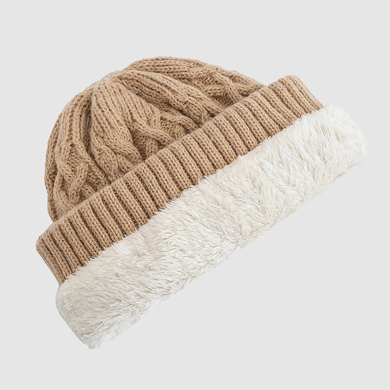 Bonnet Classique Homme et Femme avec Revers pour Hiver 6
