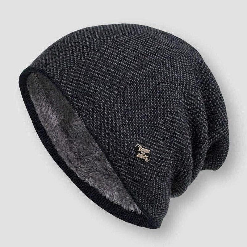 Bonnet en tricot thermique pour hommes et femmes 1