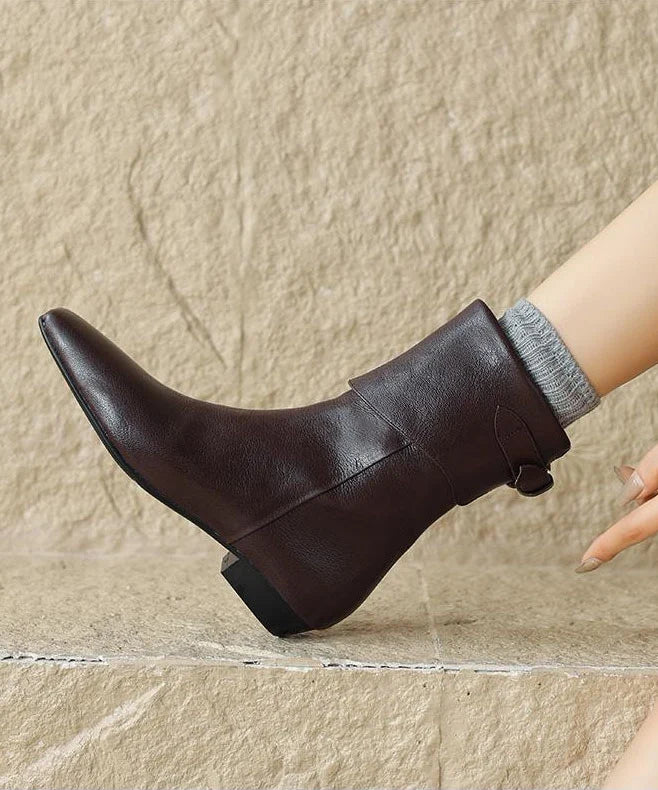 Bottes Femme Bottines à la Cheville Style Chic 3
