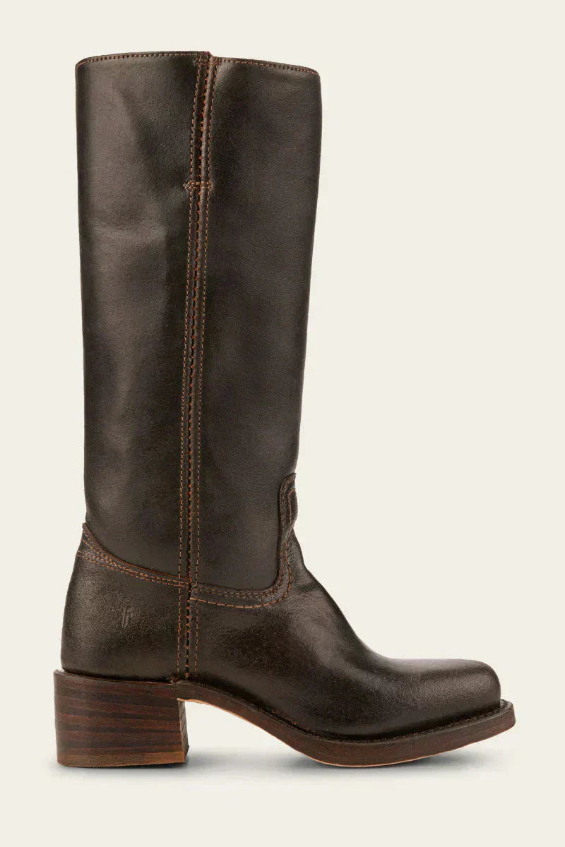 Bottes Femme Classiques à Talon Bloc pour Hiver 5