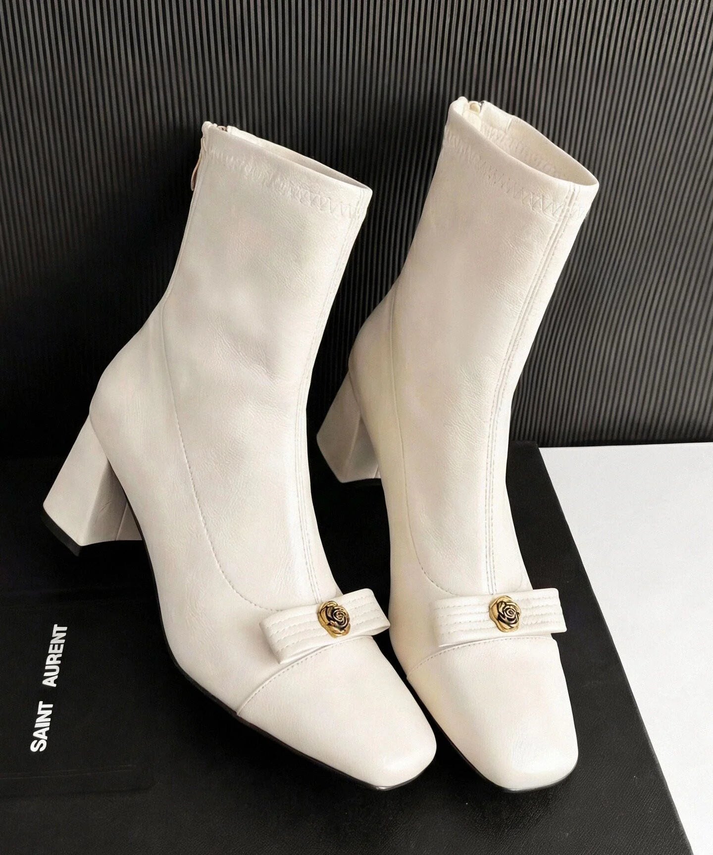 Bottes Femme Confortables à Semelle Épaisse pour Hiver 4