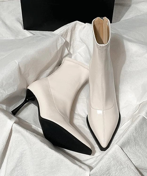 Bottes Femme Talons Hauts Bout Pointu 2