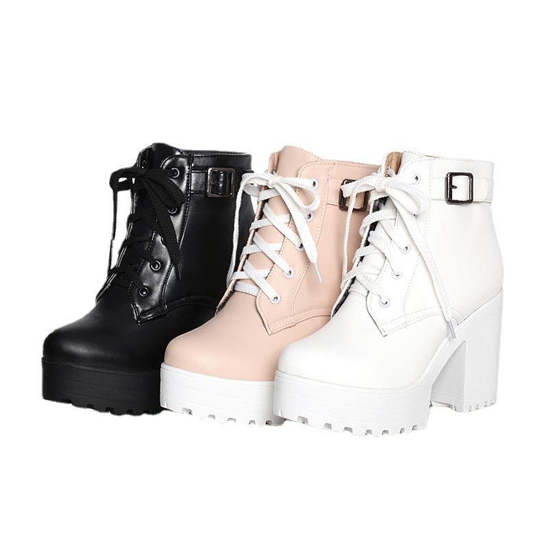 Bottes Femme à Brides Croisées 4