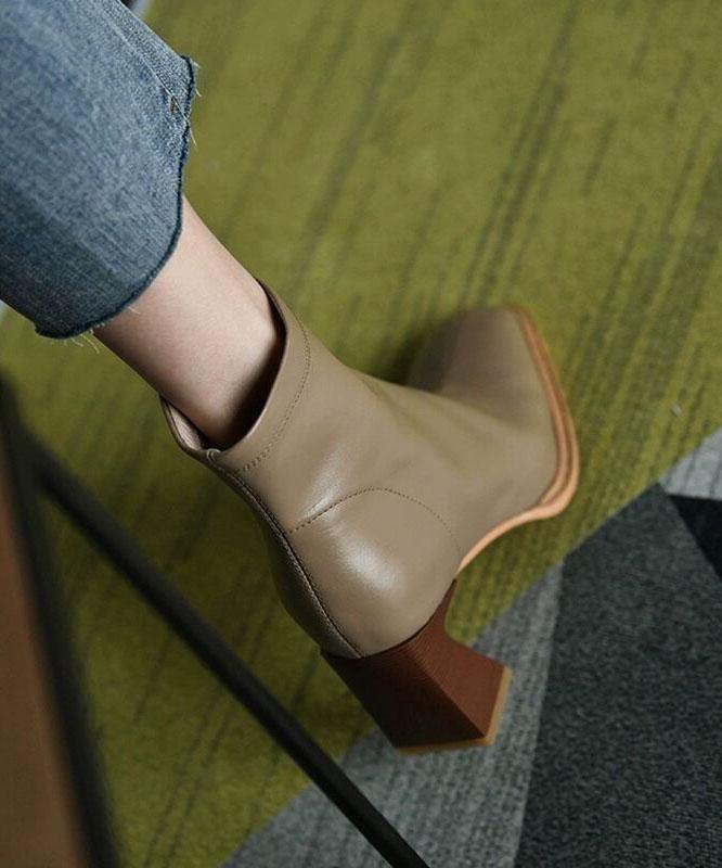 Bottes Femme à Talons Hauts Zippées 2