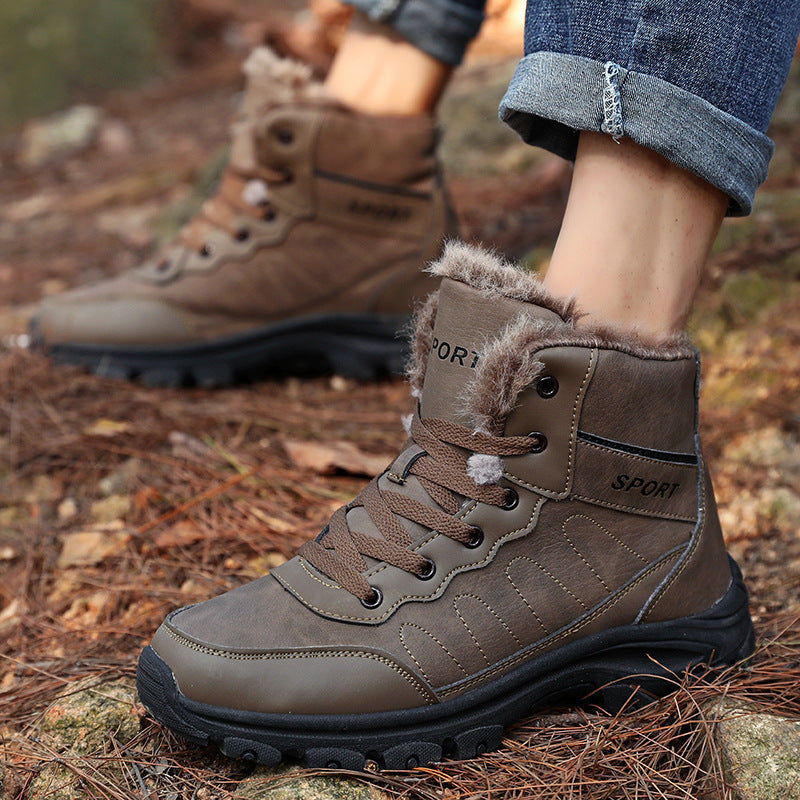 Bottes Hiver Femme Antidérapantes Tige Haute 2
