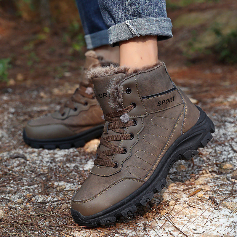 Bottes Hiver Femme Antidérapantes Tige Haute 4