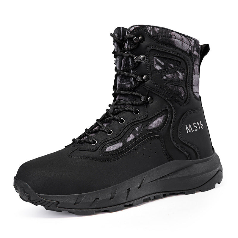 Bottes Hiver Femme Modernes à Tige Haute Antidérapantes 0