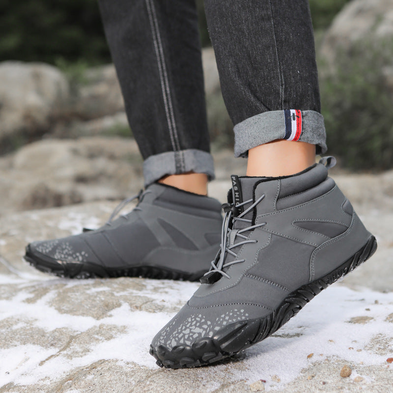 Bottes Hiver Femme Multifonctionnelles Imperméables avec Semelle Antidérapante 3