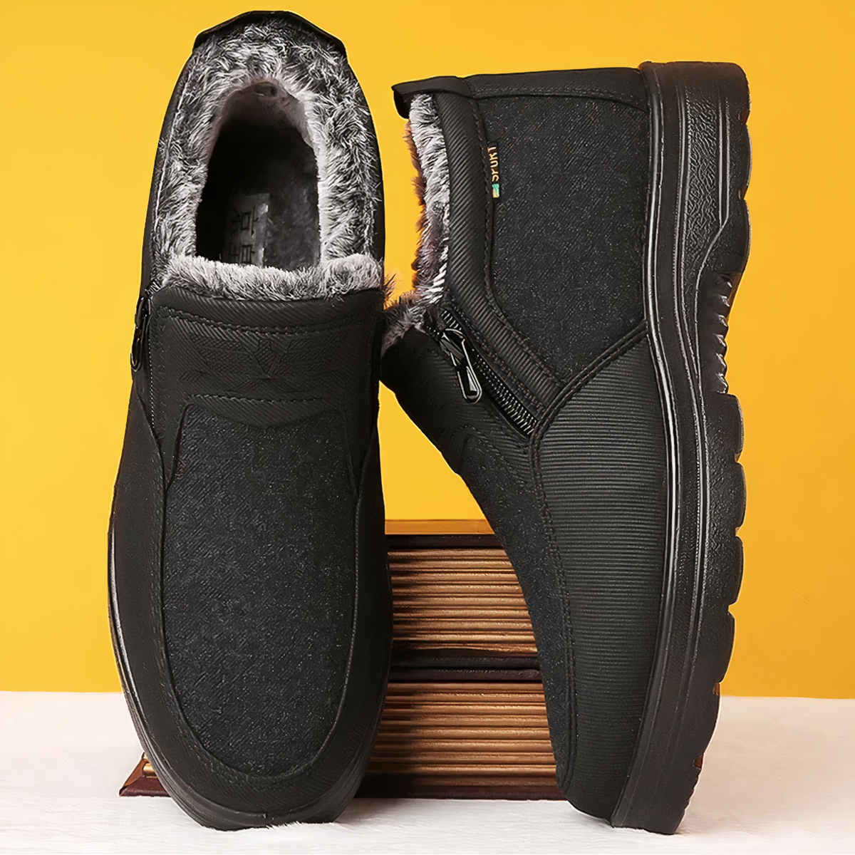 Bottes Hiver Homme Confortables Design Moderne 0