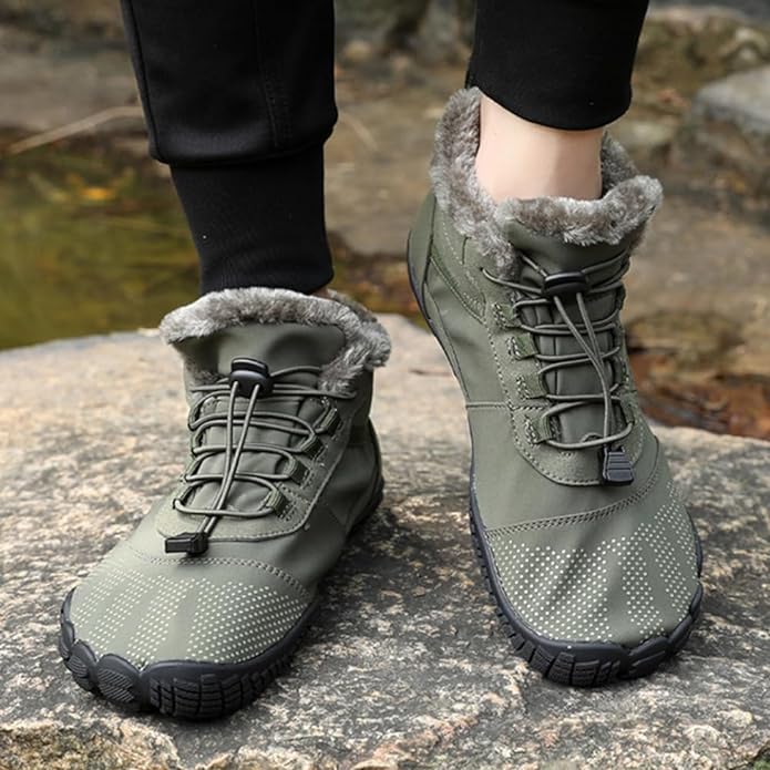 Bottes Hiver Mi-Hautes Isolantes Pour Homme et Femme 6