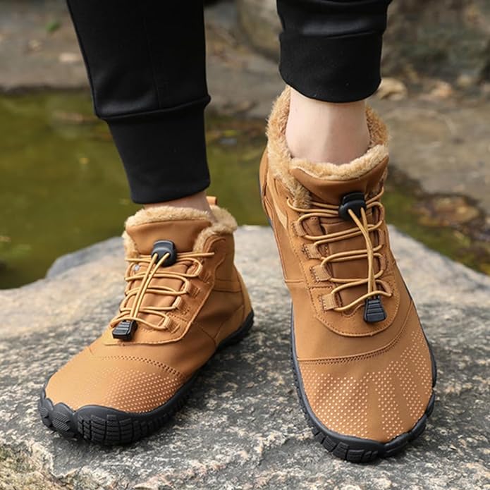 Bottes Hiver Mi-Hautes Isolantes Pour Homme et Femme 8