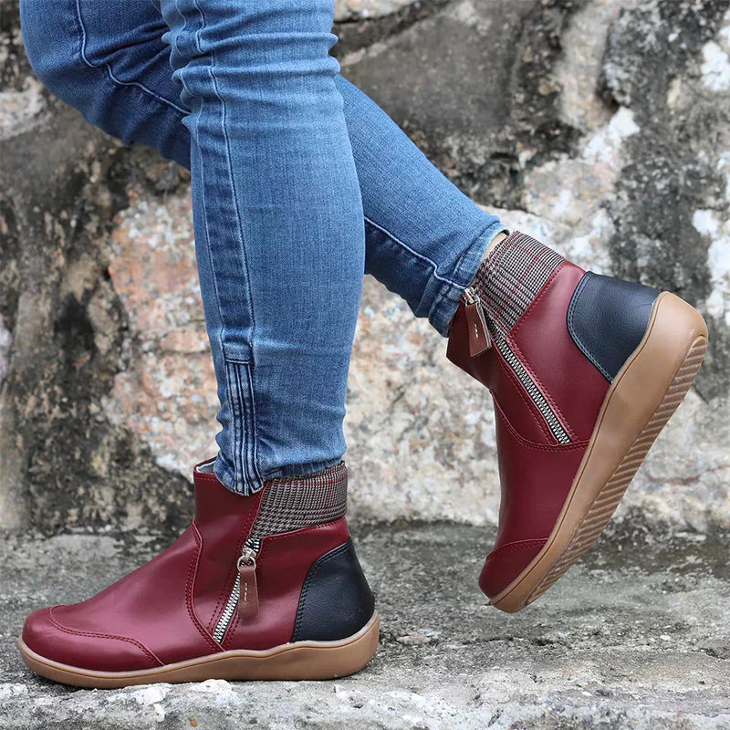 Bottes Premium Imperméables à Zip pour Femme 1