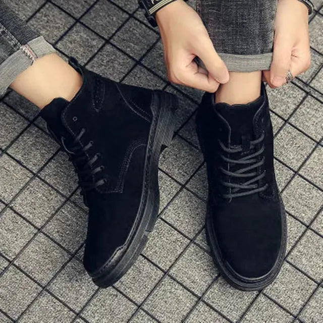Bottes à Lacets Classiques pour Hommes 1