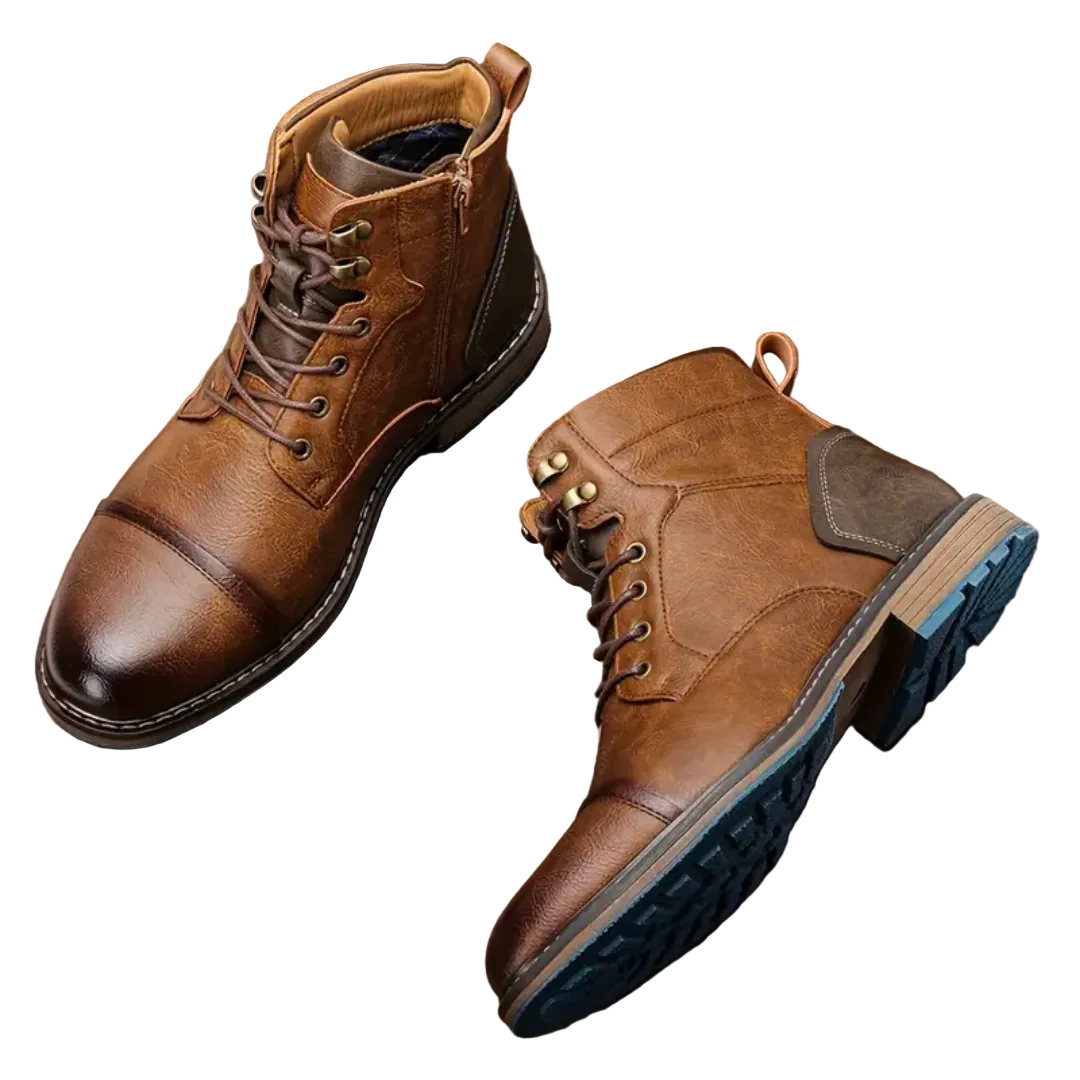 Bottes à Lacets Vintage pour Hommes 0