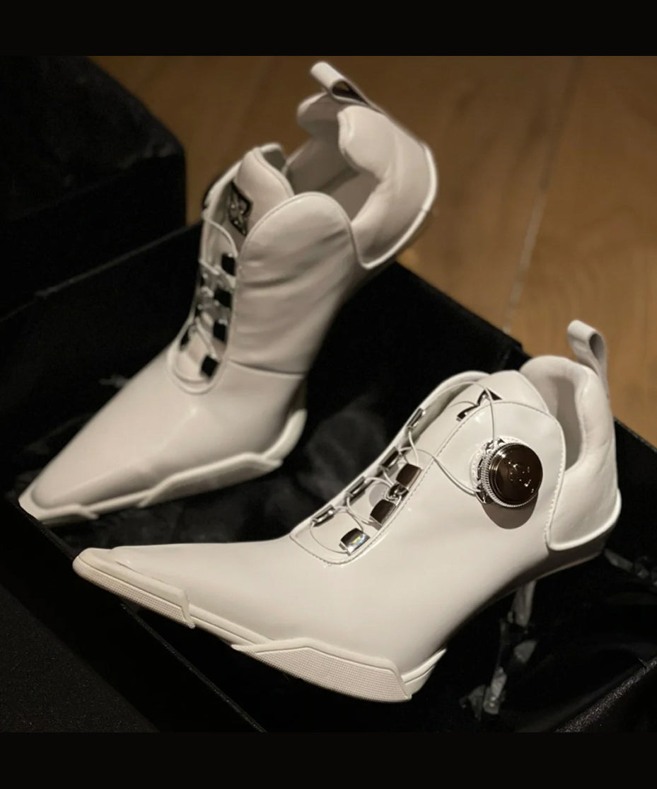 Bottes à Talons Hauts Pointues Européennes et Américaines 1